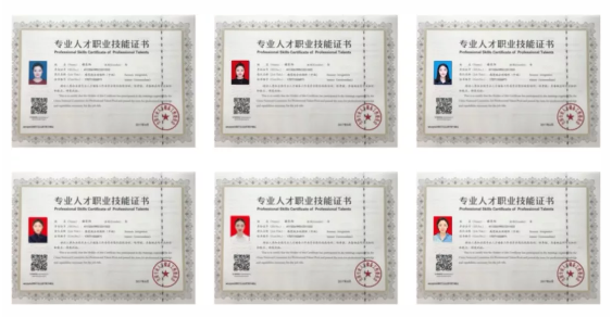 眾艾感統師資培訓證書